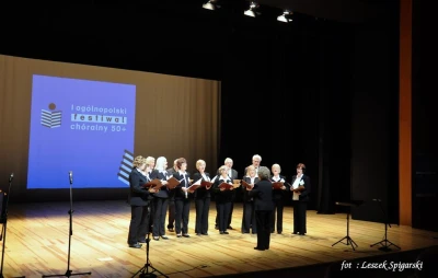Wejherowo: Gala I Ogólnopolskiego Festiwalu Chóralnego 50+ (fot. Leszek Spigarski)