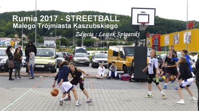Rumia 2017, STREETBALL Małego Trójmiasta Kaszubskiego, fot. Leszek Spigarski