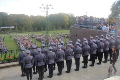Delegacja z Wejherowa na XI Pielgrzymce Środowiska Policyjnego