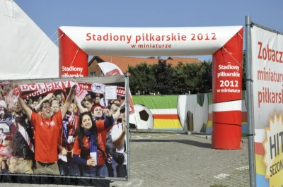 Stadiony na Euro w wersji mini