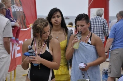 Sopot: Pływali dookoła mola