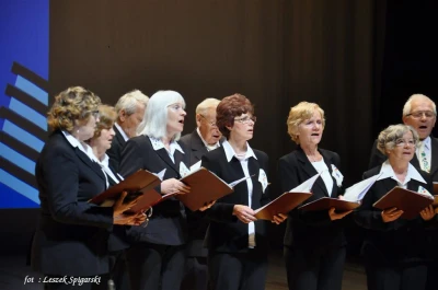 Wejherowo: Gala I Ogólnopolskiego Festiwalu Chóralnego 50+ (fot. Leszek Spigarski)