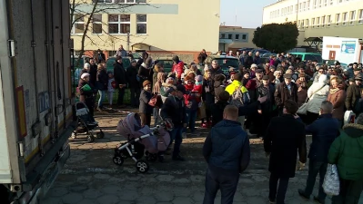 Darmowe jabłka w Wejherowie - 27.01.2017 - fot. TTM