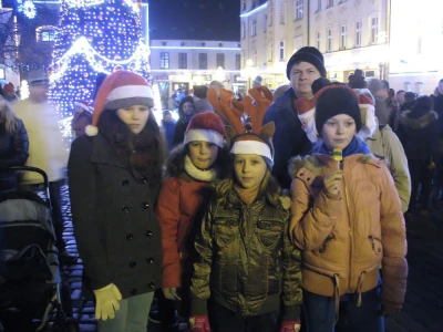 Mikołajki na Placu Wejhera 2014 / fot. Leszek Spigarski