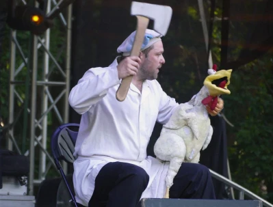 Kabaret Dno i zespół Mitra na Letnim Festynie w Wejherowie