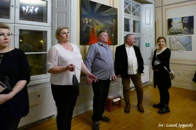 Wernisaż Milany i Denisa Khyzhavskich - malarzy z Ukrainy
