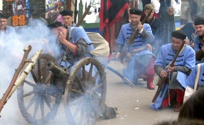 Rekonstrukcja historyczna w Wejherowie fot. Leszek Spigarski