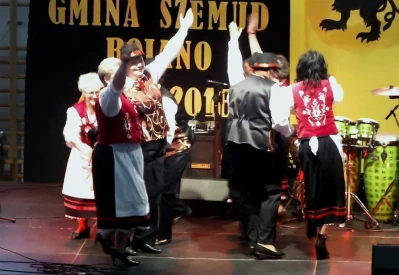 DJK Bojano 2016. Występ orkiestry OSP i zespołów KGW fot. Leszek Spigarski