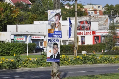 Plakaty wyborcze zasypały trójmiasto