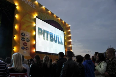 Pitbull otworzył Strefę Kibica w Gdańsku