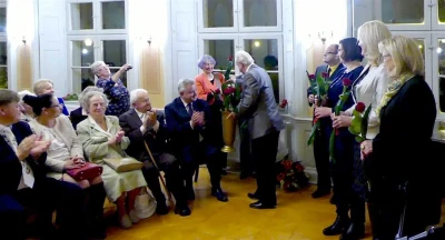 Benefis Edmunda Szymikowskiego w Muzeum PiMK-P – 65 lat z haftem kaszubskim. Fot – Leszek Spigarski