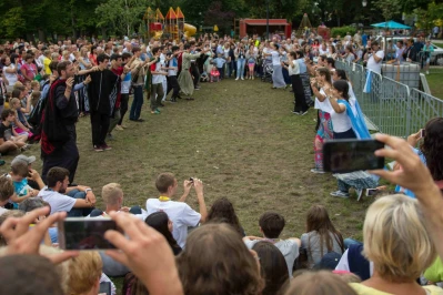 Bolszewo żegna pielgrzymów (fot. Szymon i Grzegorz Bury )