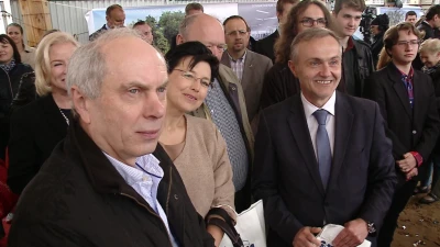 Wmurowanie kamienia węgielnego pod Gdyńskie Centrum Filmowe