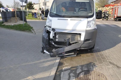 Wejherowo: Wypadek z udziałem policyjnej hondy
