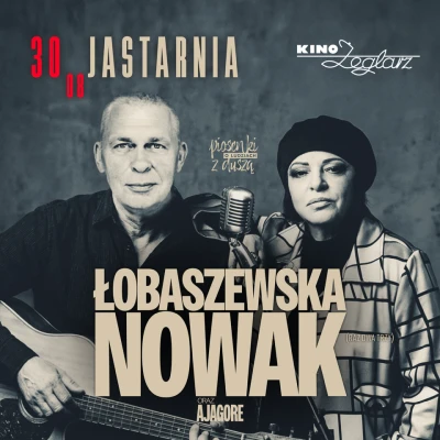 Grażyna Łobaszewska i Adam Nowak wystąpią w Jastarni. Muzyczne pożegnanie wakacji