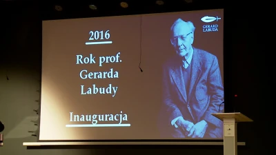 Gerard Labuda patronem roku 2016