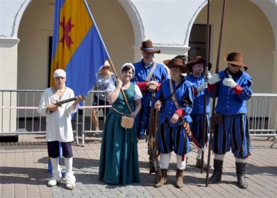 Rekonstrukcja Historyczna 2016. Pierwsza bitwa ze szwedami za nami. fot. Leszek Spigarski