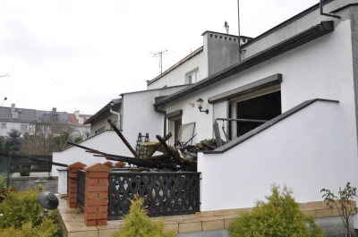 Pożar w Redzie