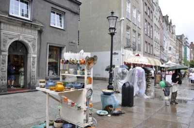 Gdańsk: Deszczowy Jarmark św. Dominika
