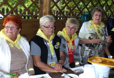 II Zlot Turystów Seniorów Powiatu Wejherowskiego fot. Leszek Spigarski