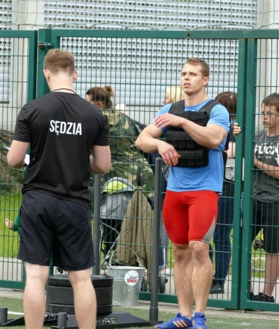 Wejher Cross Games 2017, półfinał – sanie i kamizelka, fot. Leszek Spigarski