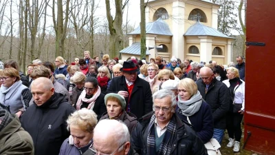 Pomorska Kaszubska Droga Krzyżowa 2017 fot. Leszek Spigarski
