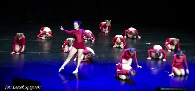 Wejherowo 2017 - Bąbelki i Bacarki tańczyły dla WOŚP (fot. Leszek Spigarski)