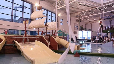 Aquapark Reda - zakończenie prac budowlanych