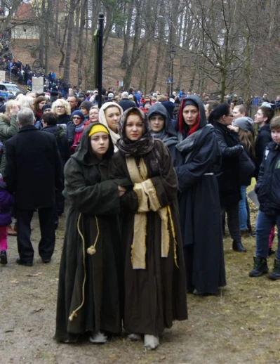 Wielki Piątek na Kalwarii Wejherowskiej - Misterium Męki Pańskiej, fot. Leszek Spigarski.