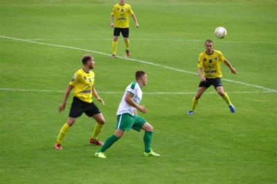 Gryf Wejherowo - Warta Poznań  0 : 1 na Wzgórzu Wolności. Fot. Leszek Spigarski.