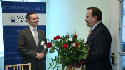 Otwarcie biura poselskiego Jarosława Wałęsy