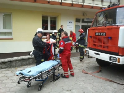 Pali się, pali, pali w helskim szpitalu