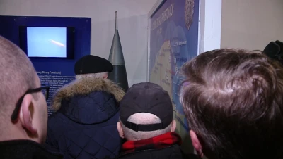 Otwarcie schronu w Muzeum Techniki Wojskowej 'Gryf' w Dąbrówce