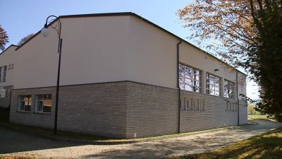 Otwarcie sali sportowej w Sychowie
