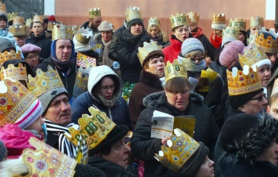 Orszak Trzech Króli w Wejherowie fot. Leszek Spigarski