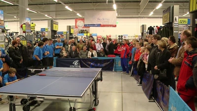 Gwiazdy tenisa stołowego w Rumi