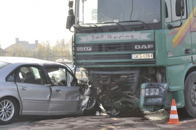 Wypadek w Gościcinie