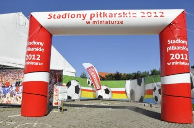 Stadiony na Euro w wersji mini