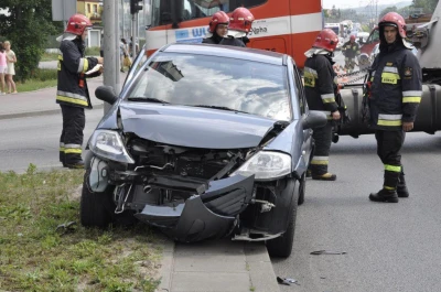 Wypadek w Wejherowie