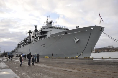 HMS Bulwark w Gdyni