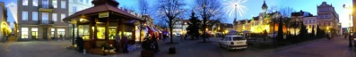 Świąteczne iluminacje Wejherowa rok 2004 i 2005 fot. Leszek Spigarski