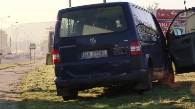 Wypadek w Rumi, rozbitych 9 samochodów