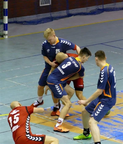 Tytani Wejherowo pokonani przez SMS ZPRP Gdańsk 27 : 32 - fot. Leszek Spigarski