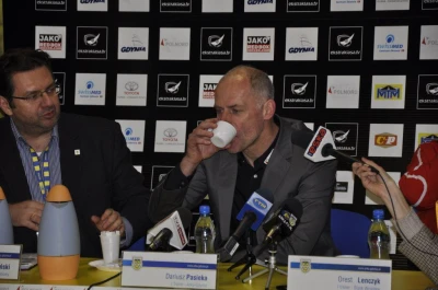 Konferencja po meczu Arka - Śląsk