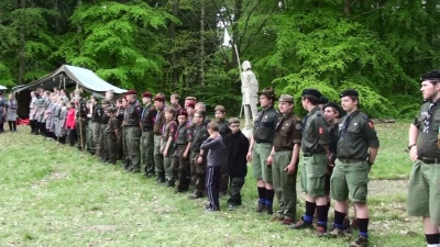 Harcerze ZHR szlifowali swoją odwagę i umiejętności