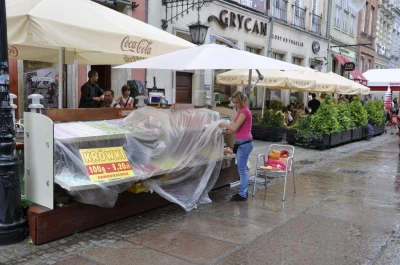 Gdańsk: Deszczowy Jarmark św. Dominika