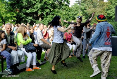 The Rockas Roots Reggae – wejherowski park miejski, fot. Leszek Spigarski.