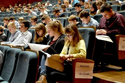 Wejherowo: Napisali Wielki test języka angielskiego! (fot. Leszek Spigarski)
