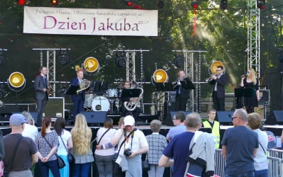 Dzień Jakuba 2017. Koncerty zepołów Classic Brass Quintet i Goose Bums - fot. Leszek Spigarski