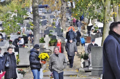 Sytuacja na cmentarzach 2012